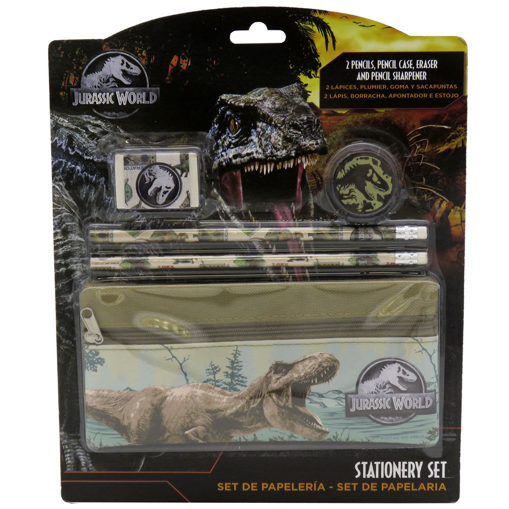 Set Papeleria Jurassic World - Frikibase.com