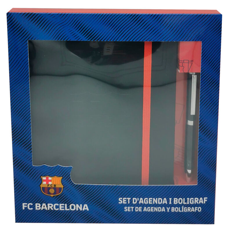 Set agenda + boligrafo FC Barcelona - Frikibase.com