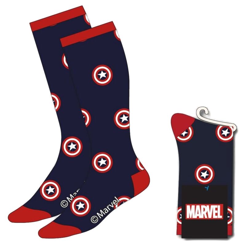 Set calcetines Capitan America Vengadores Avengers Marvel adulto - Frikibase.com