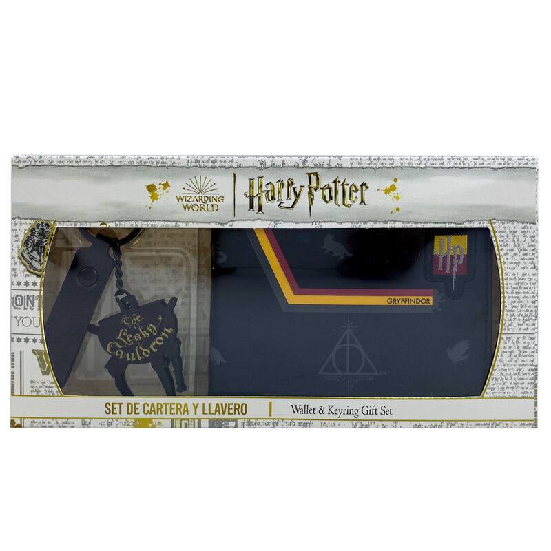 Set cartera + llavero Harry Potter - Frikibase.com