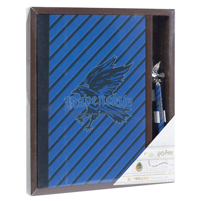 Set cuaderno + boligrafo Ravenclaw Harry Potter - Frikibase.com