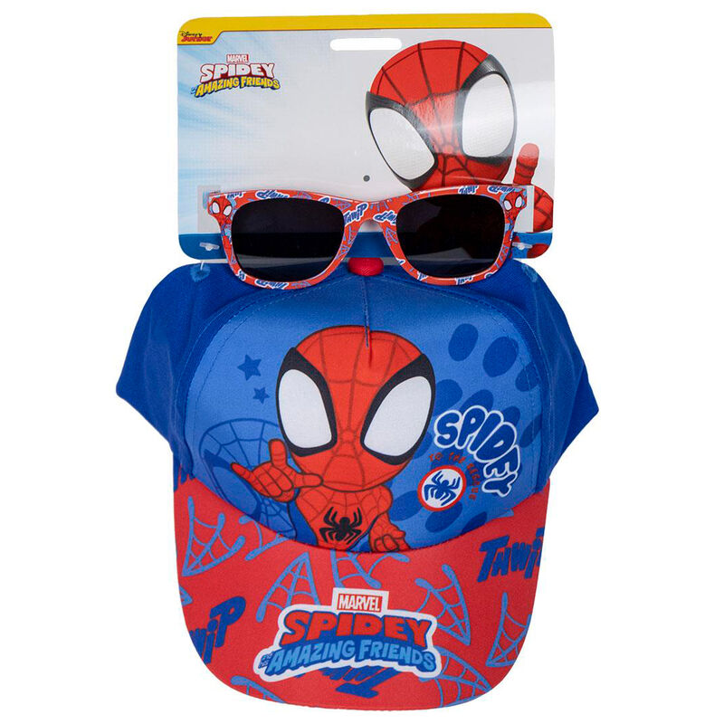 Set gorra + gafas sol Spidey Marvel - Frikibase.com