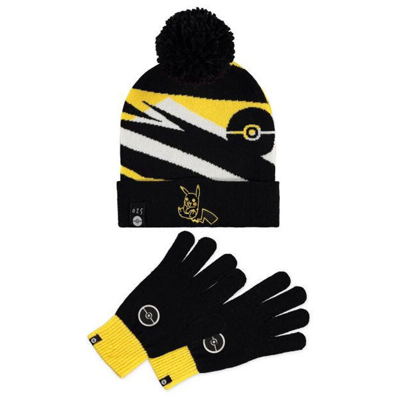 Set gorro y guantes Pikachu Pokemon - Frikibase.com