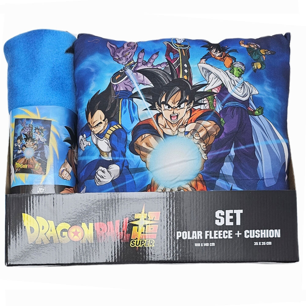 Set manta polar + cojin Dragon Ball Super - Frikibase.com