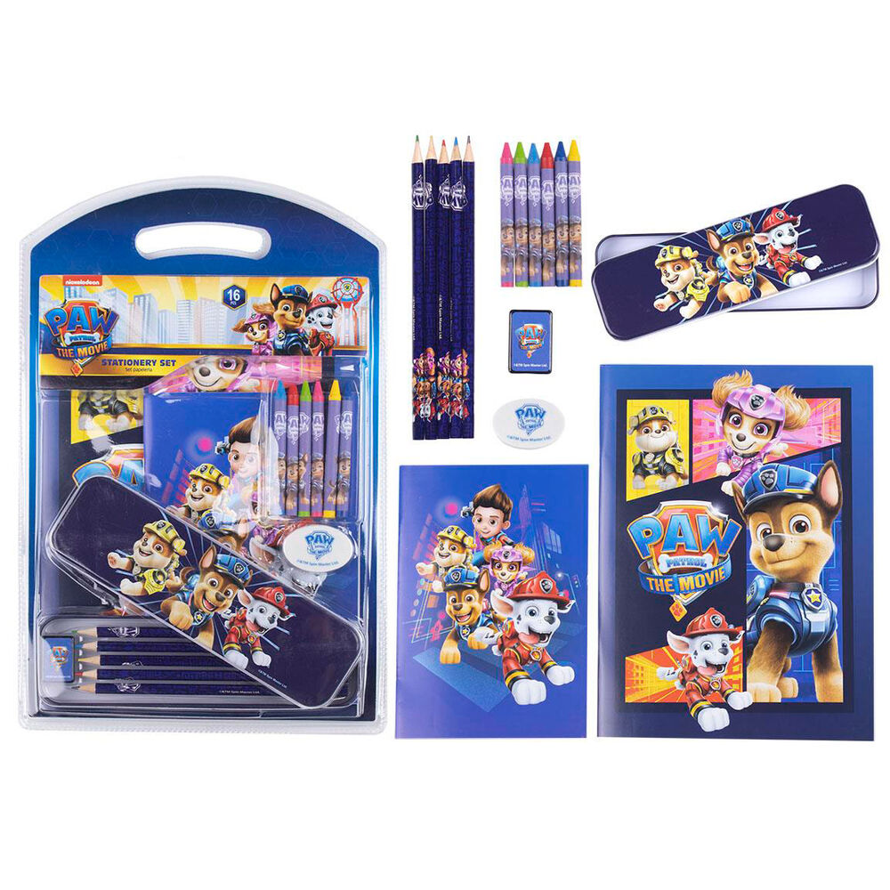 Set papeleria Patrulla Canina Paw Patrol - Frikibase.com