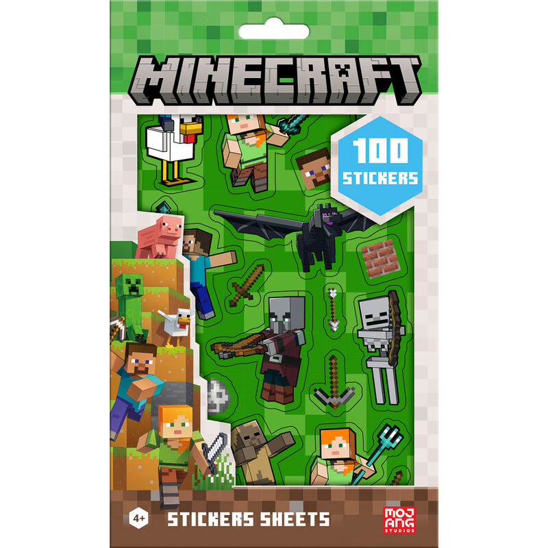 Set pegatinas Minecraft - Frikibase.com