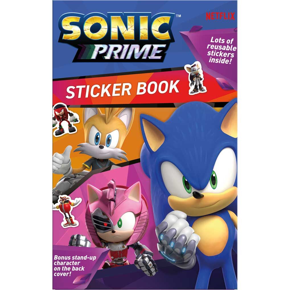 Set pegatinas Sonic Prime - Frikibase.com