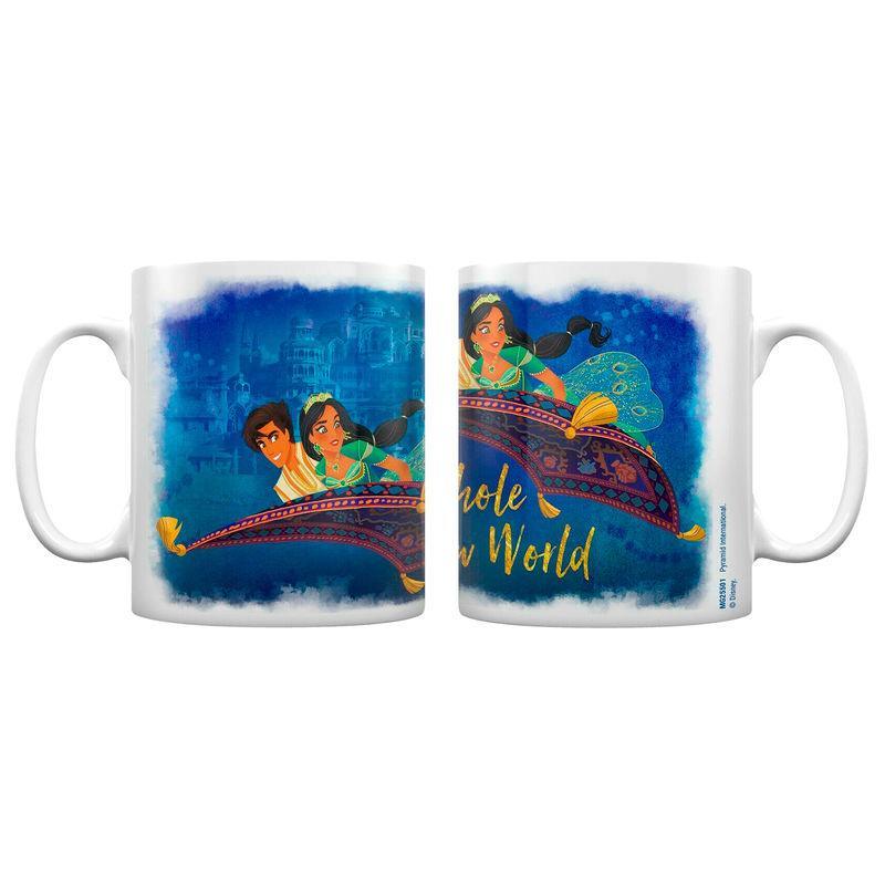 Taza A Whole New World Aladdin Disney - Frikibase.com