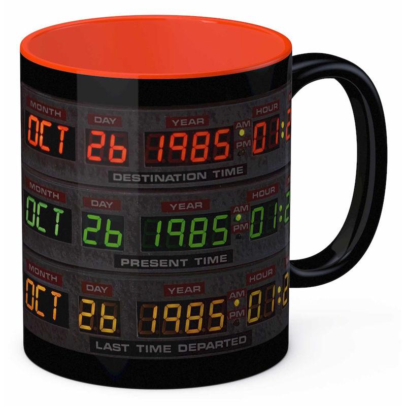 Taza Pantalla Delorean Regreso al Futuro - Frikibase.com