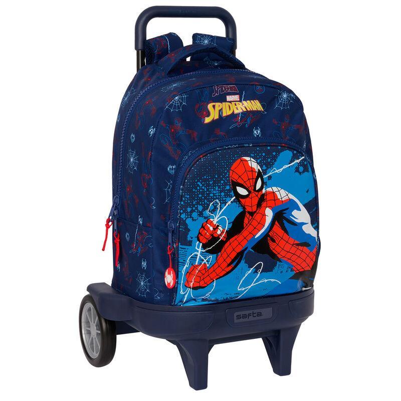 Trolley Compact Evolution Neon Spiderman Marvel 45cm - Frikibase.com