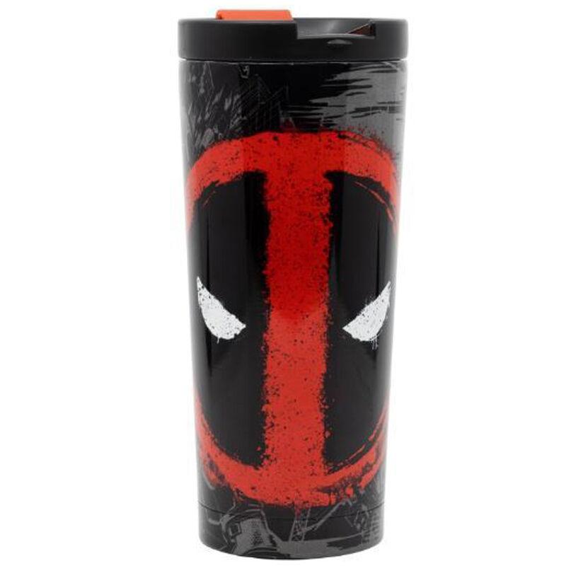 Vaso termo acero inoxidable Deadpool Marvel 425ml - Frikibase.com