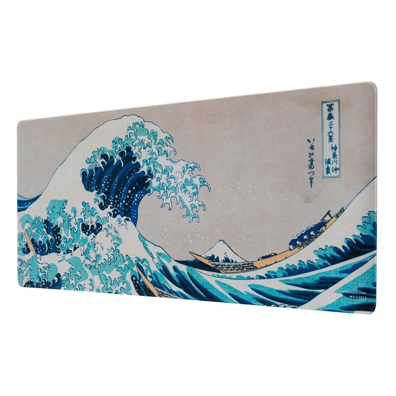 Alfombrilla gaming La Gran Ola de Kanagawa Hokusai - Frikibase.com