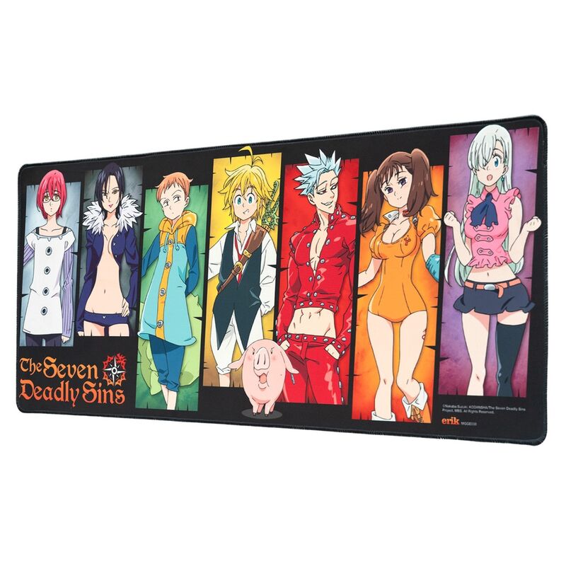 Alfombrilla gaming Seven Deadly Sins - Frikibase.com