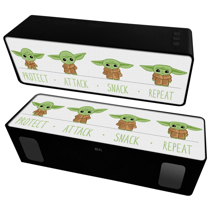 Altavoz portatil inalambrico Baby Yoda Mandalorian Star Wars - Frikibase.com