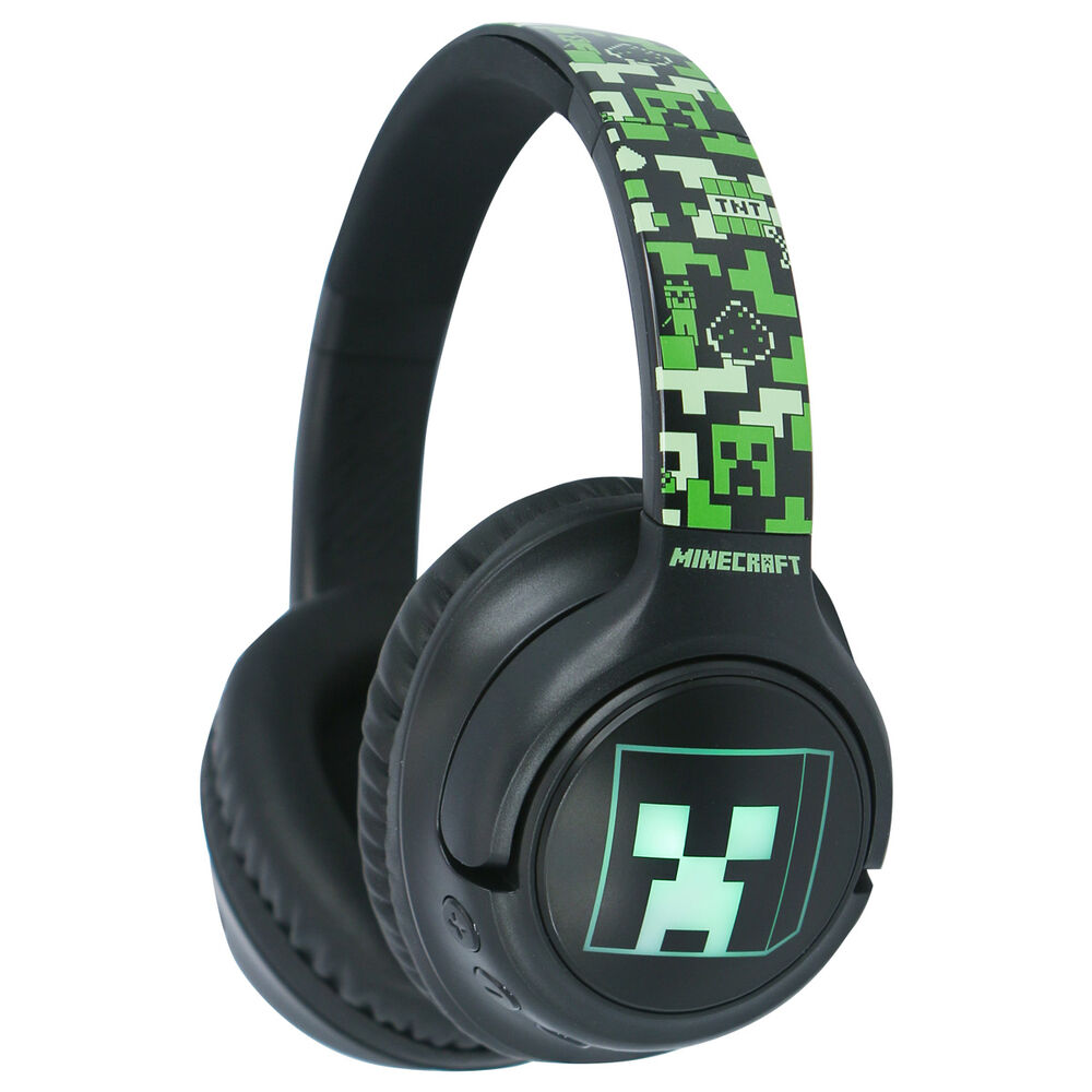 Auriculares inalambricos LED Minecraft - Frikibase.com