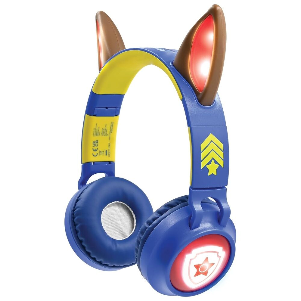 Auriculares inalambricos luminosos Bluetooth Patrulla Canina Paw Patrol - Frikibase.com