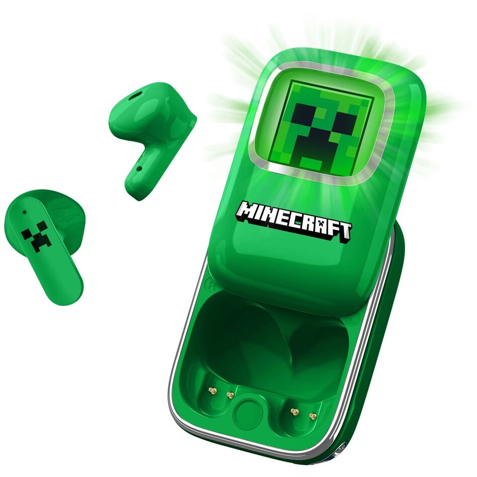 Auriculares inalambricos Minecraft - Frikibase.com