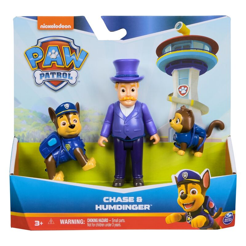 Blister 2 figuras Chase Hero Pup Patrulla Canina Paw Patrol - Frikibase.com