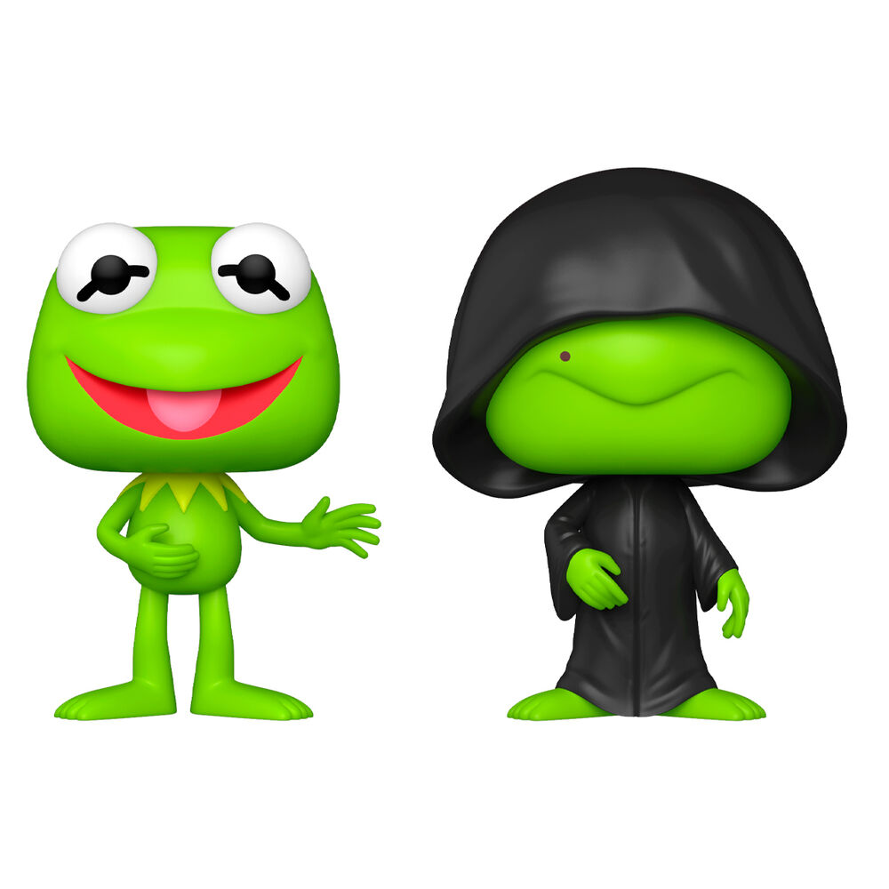 Blister 2 figuras POP Disney The Muppets Kermit & Constantine Exclusivo - Frikibase.com