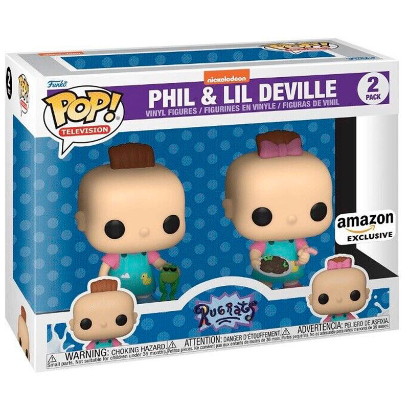 Blister 2 figuras POP Rugrats Phil & Lil Exclusivo - Frikibase.com