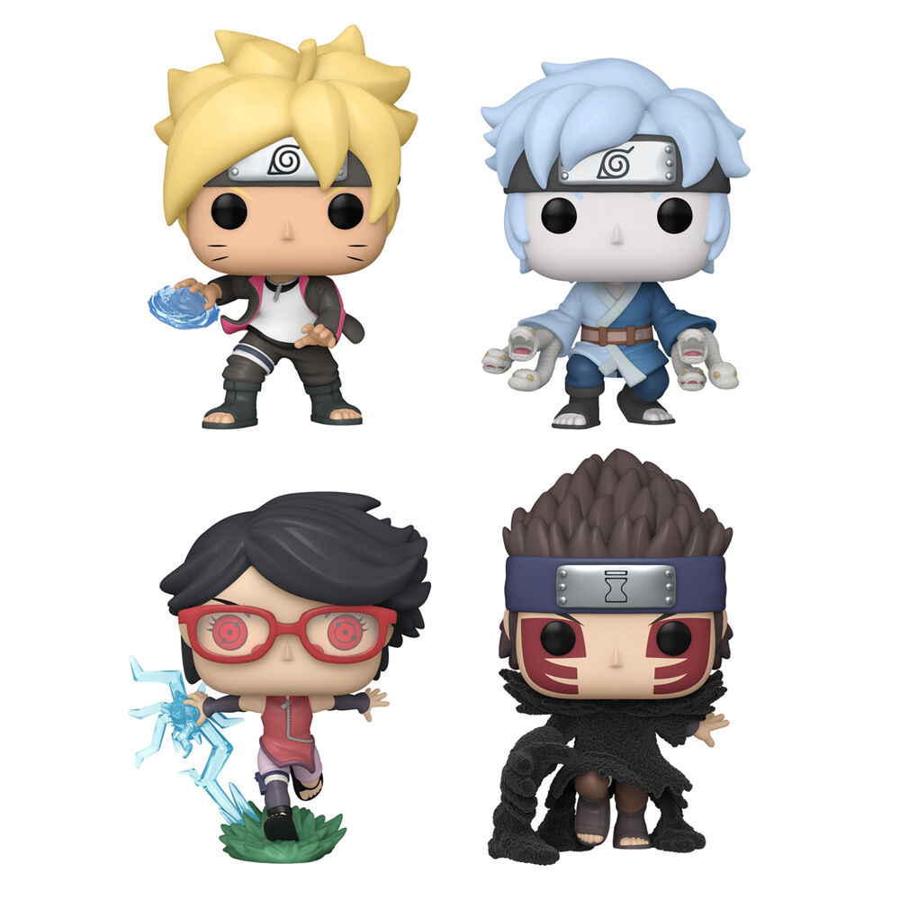 Blister 4 figuras POP Boruto Exclusivo - Frikibase.com