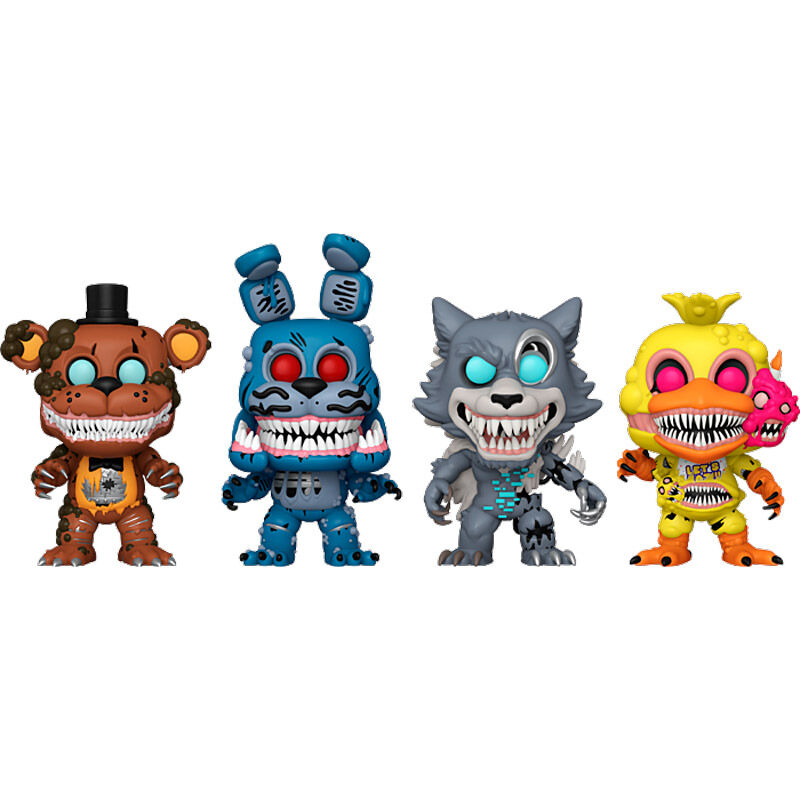 Blister 4 figuras POP Five Nights at Freddys Exclusivo - Frikibase.com