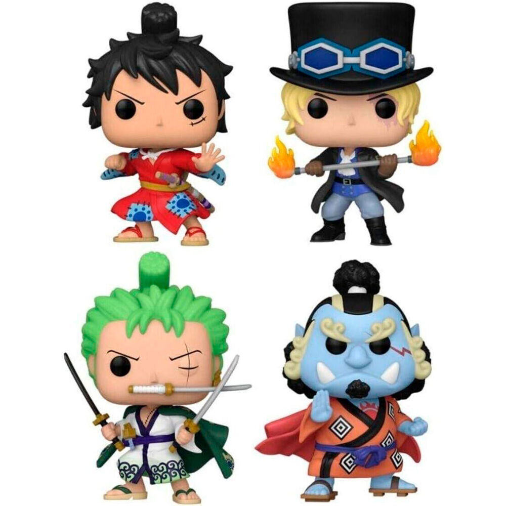 Blister 4 figuras POP One Piece Exclusivo - Frikibase.com