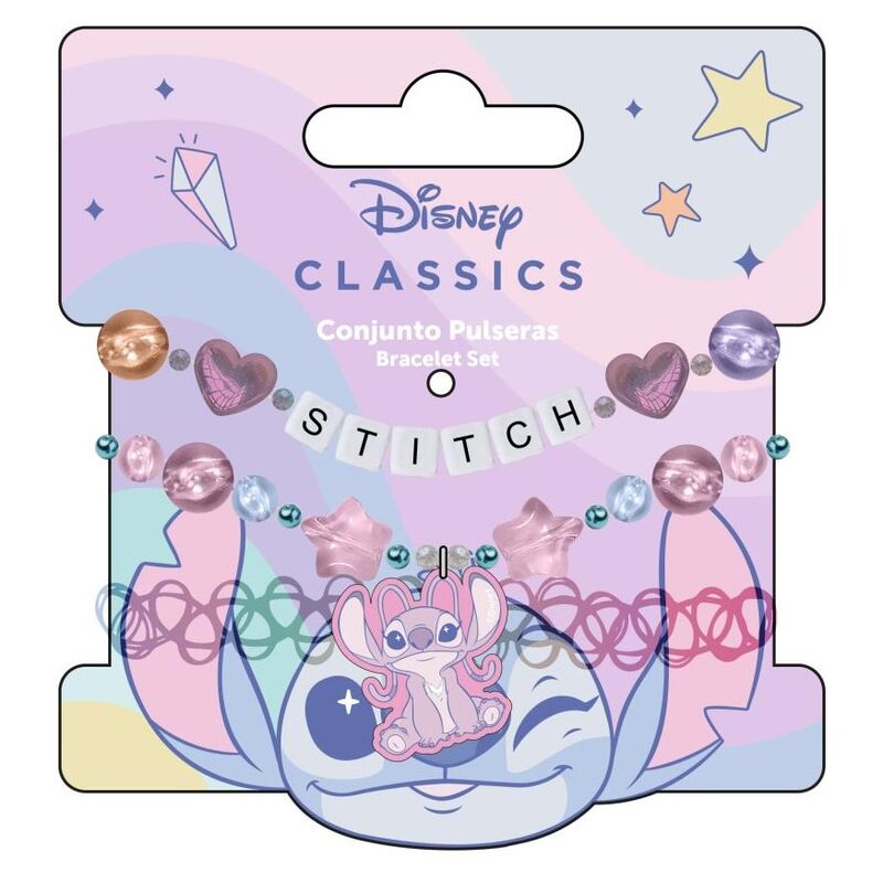 Blister bisuteria Angel & Stitch Disney - Frikibase.com