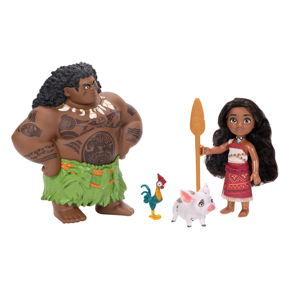 Blister Muñeca Vaiana & Maui Vaiana 2 Disney 15cm - Frikibase.com