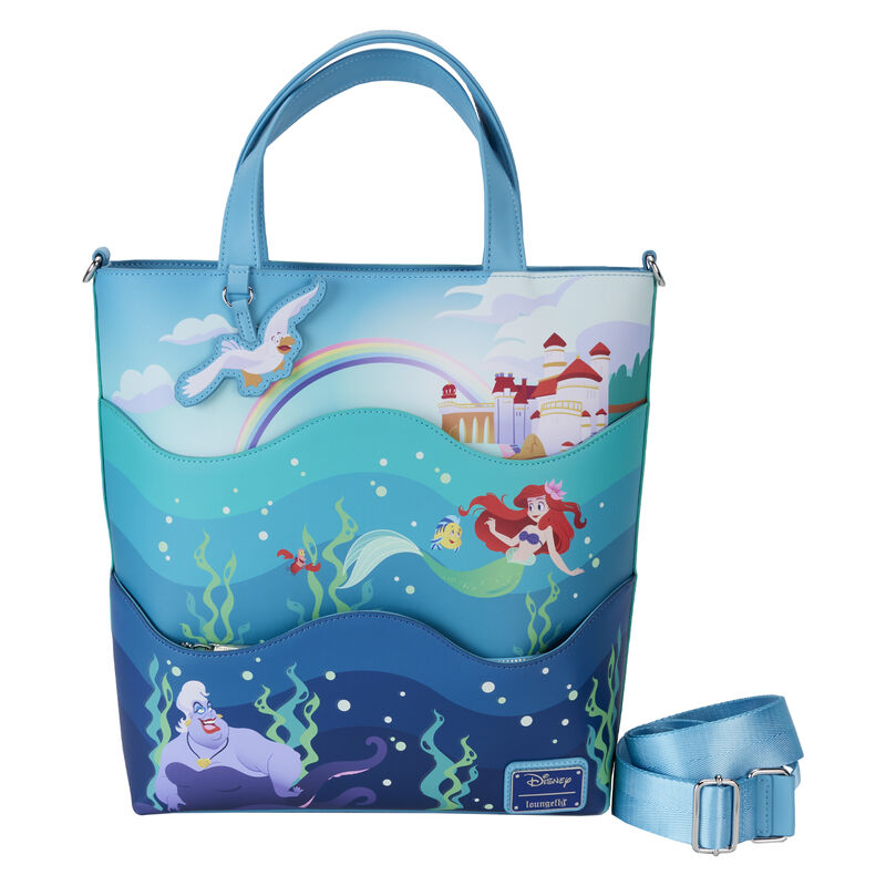 Bolsa bandolera 35th Anniversary La Sirenita Disney Loungefly - Frikibase.com