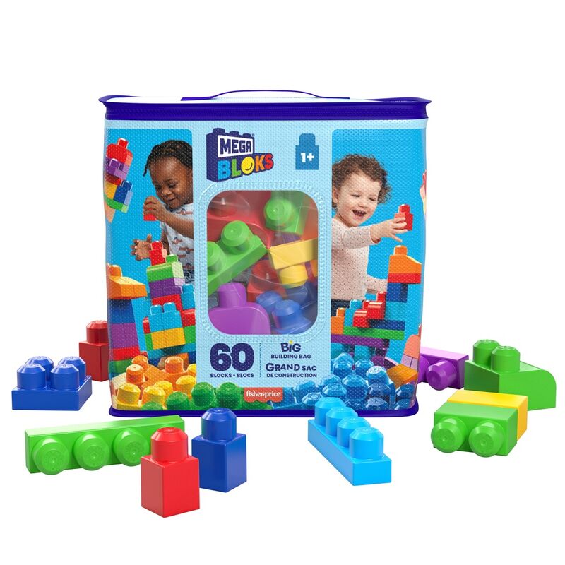 Bolsa Mega Bloks azul 60pzs - Frikibase.com