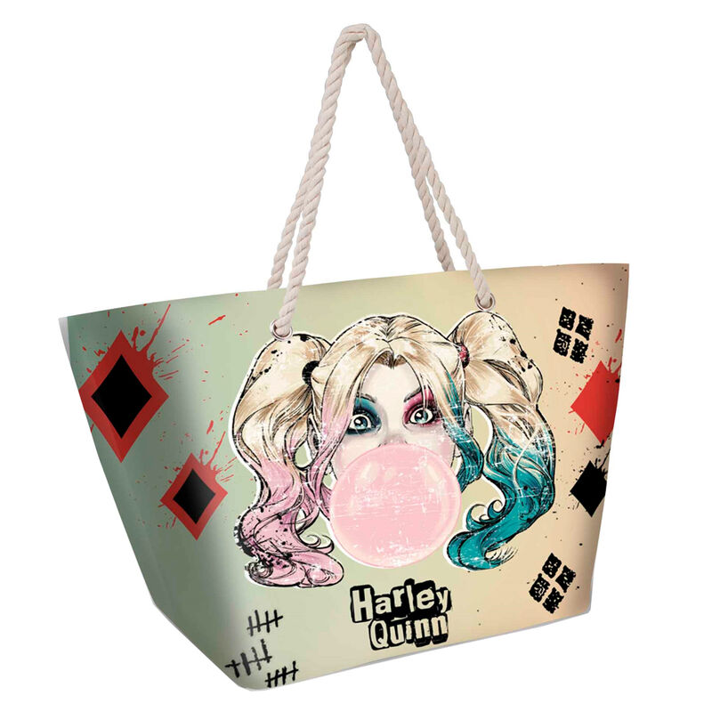 Bolsa playa Mad Love Harley Quinn DC Comics - Frikibase.com