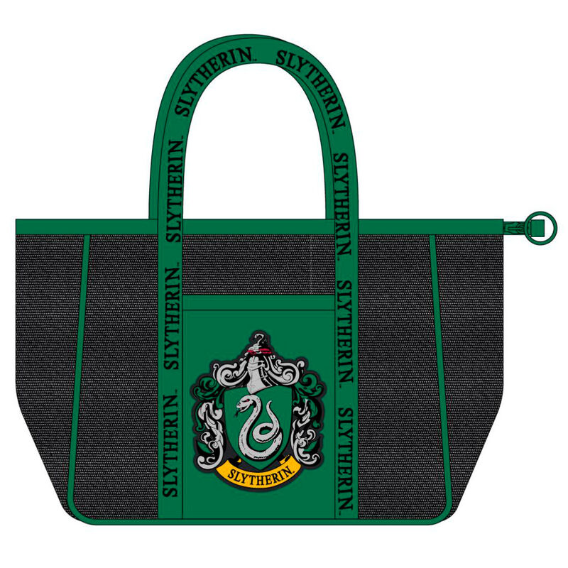 Bolsa playa premium Slytherin Harry Potter - Frikibase.com