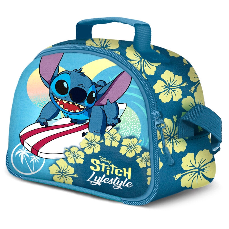 Bolsa portameriendas Lifestyle Stitch Disney termico - Frikibase.com