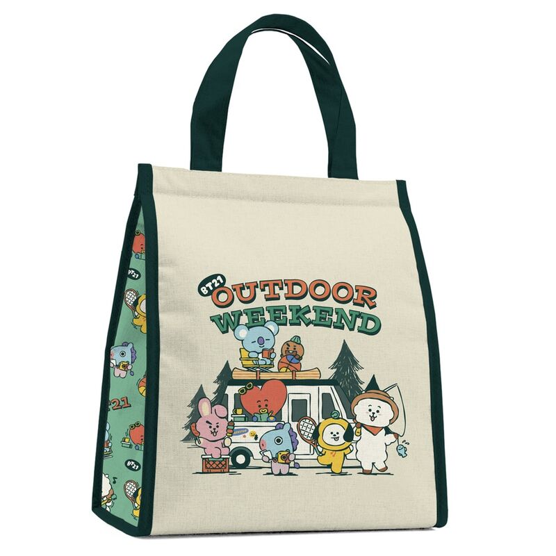 Bolsa portameriendas Outdoor Weekend BT21 - Frikibase.com