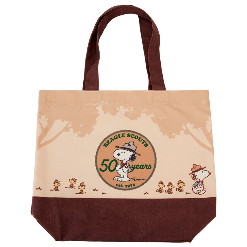 Bolsa shopping 50th Anniversary Snoopy Loungefly 45cm - Frikibase.com