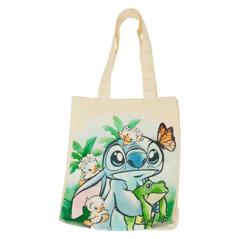 Bolsa shopping Primavera Stitch Disney Loungefly 35cm - Frikibase.com