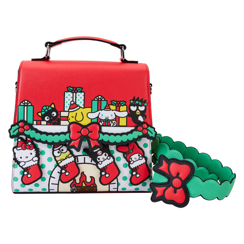 Bolso bandolera Christmas Hello Kitty Sanrio Loungefly - Frikibase.com