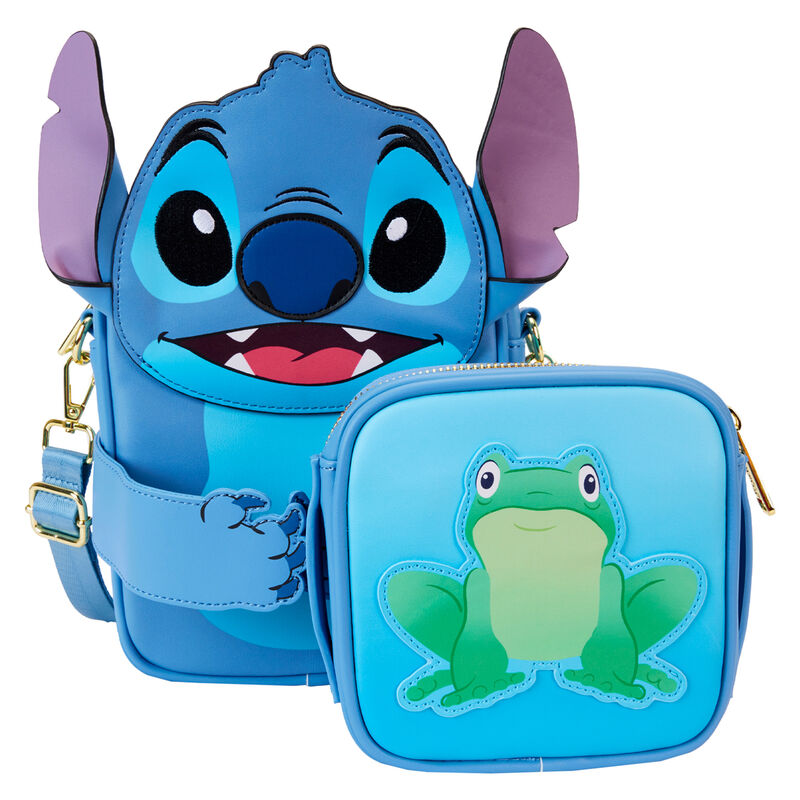 Bolso bandolera + monedero Camping Cuties Stitch Disney Loungefly - Frikibase.com