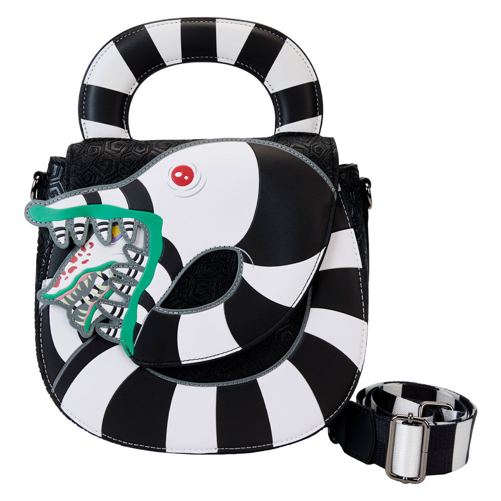 Bolso bandolera Sandworm Beetlejuice Loungefly - Frikibase.com