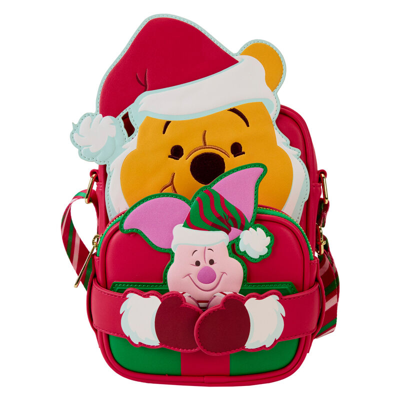 Bolso bandolera Santa Pooh Winnie the Pooh Disney Loungefly - Frikibase.com