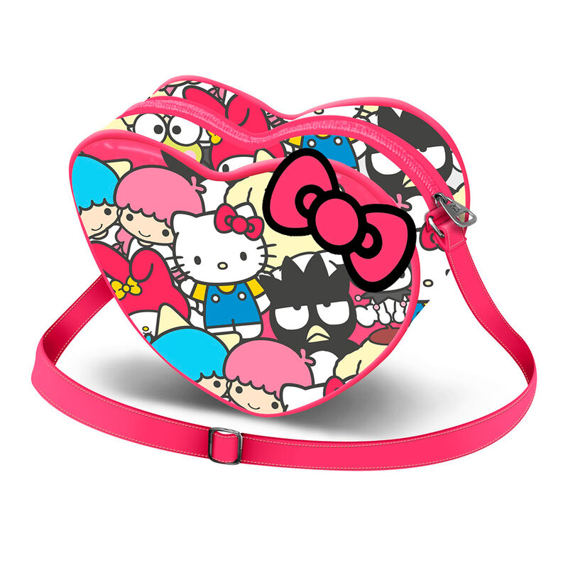 Bolso Corazon Friends Hello Kitty - Frikibase.com