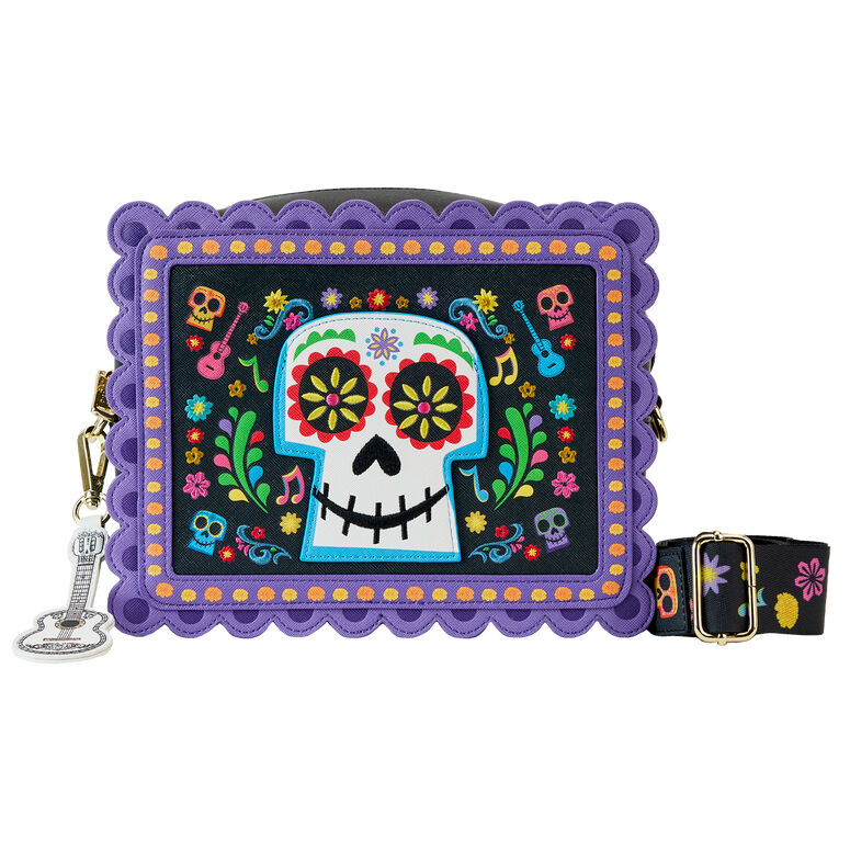 Bolso Miguel Calavera Floral Skull Coco Disney Loungefly - Frikibase.com