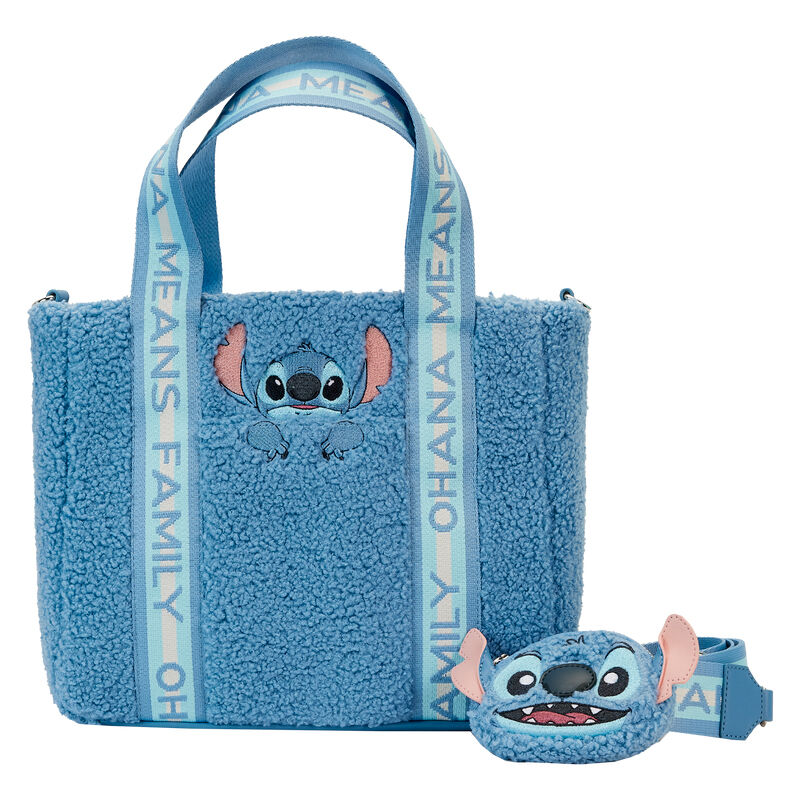 Bolso + monedero peluche Stitch Disney Loungefly - Frikibase.com