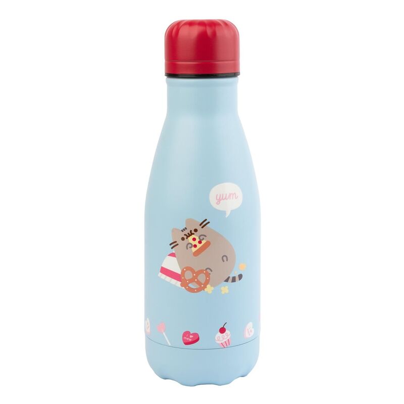 Botella acero inoxidable Purrfect Love Pusheen 260ml - Frikibase.com