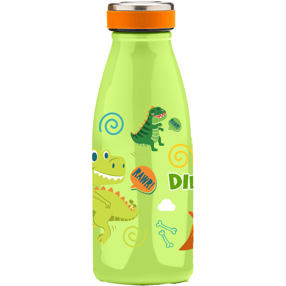 Botella Dino Raw Water Revolution 350ml termo - Frikibase.com