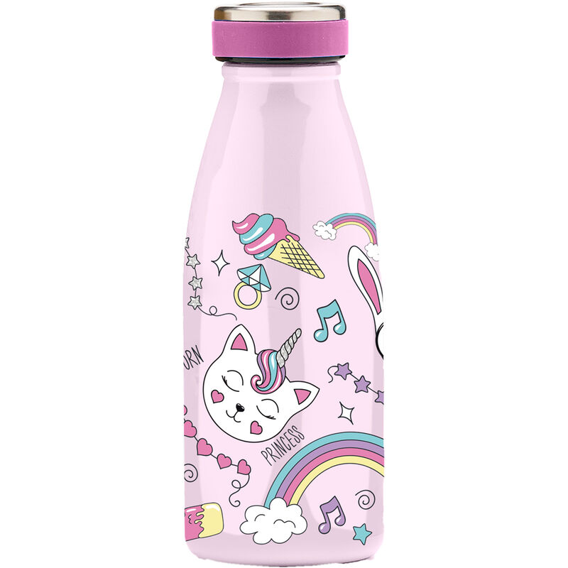 Botella Gatos Water Revolution 350ml termo - Frikibase.com