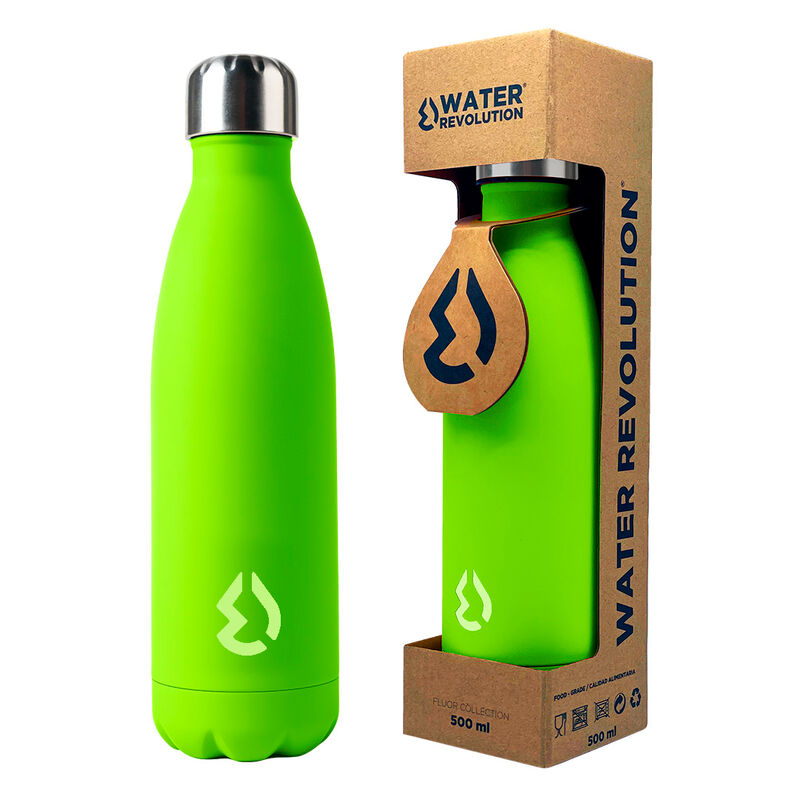 Botella Verde Fluor Water Revolution 500ml - Frikibase.com