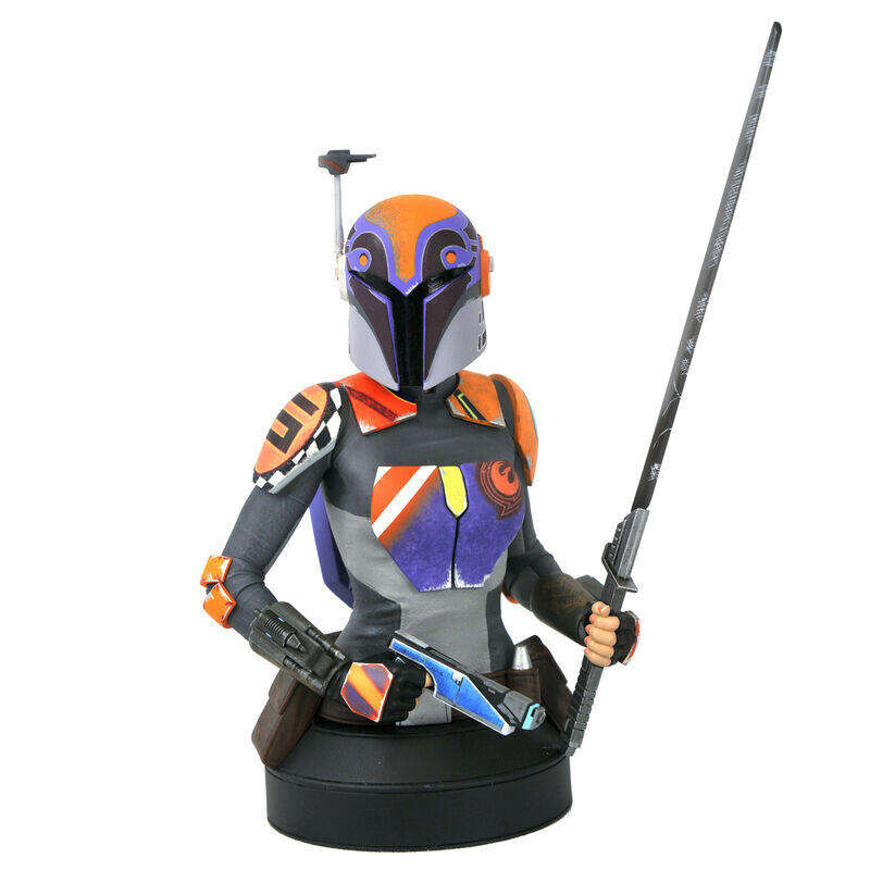 Busto Sabine Wren Star Wars Rebels 15cm - Frikibase.com