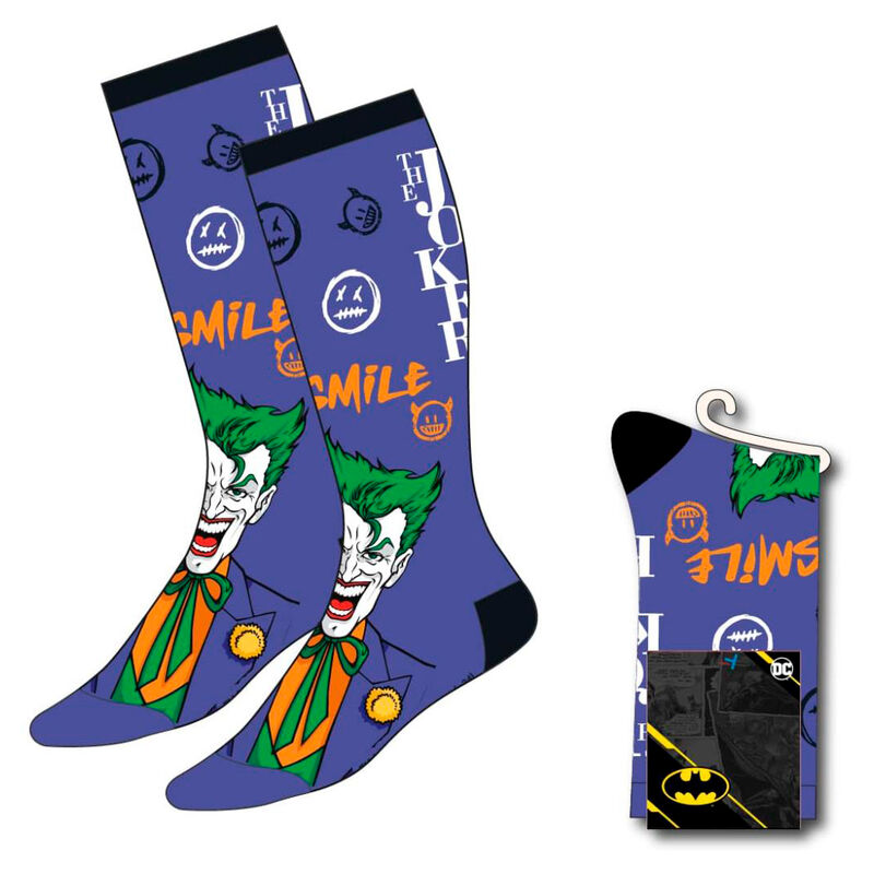 Calcetines Joker DC Comics adulto - Frikibase.com